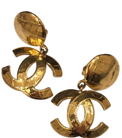 chanel cc logo dangle earrings|Chanel cc earrings price list.